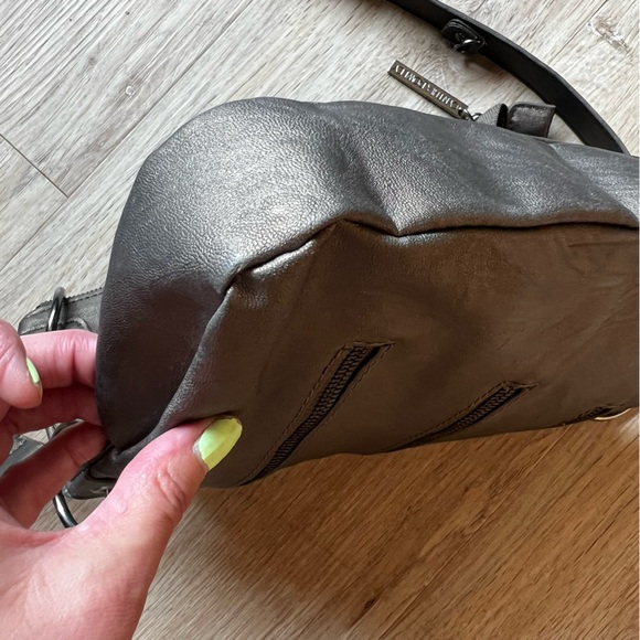 Cynthia Rowley Pewter Zipper Cross Body - Picture 7 of 15